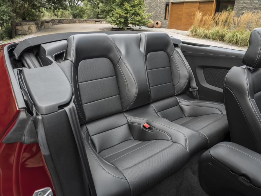 Интерьер Ford Mustang EcoBoost Convertible 2017 года  (EU) (фото 18 из 32)